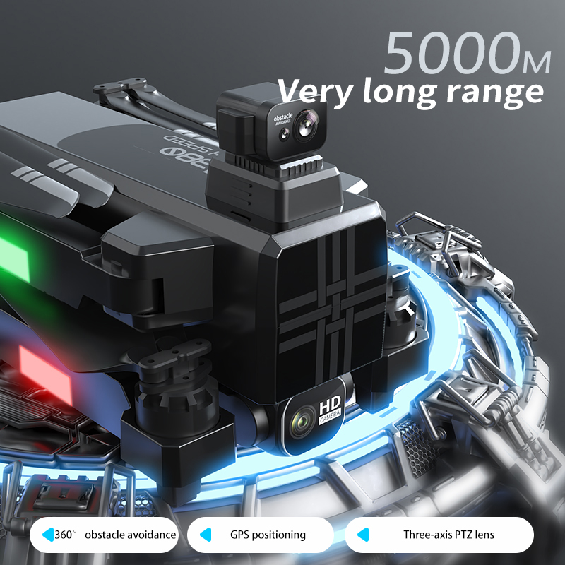 Drone A380 4K HD Tiga Sumbu An - Drone Power Bank ulasan dan harga